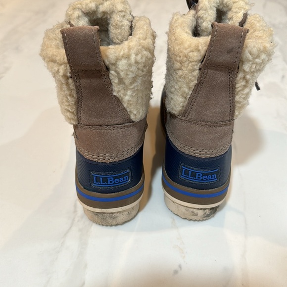 Kids' L.L.Bean Rangeley Sherpa Boots - Picture 2 of 3
